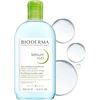 Image 1 : BRAND NEW 2 X 500ML BIODERMA SEBIUM H20