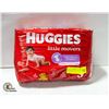 Image 1 : NEW HUGGIES LITTLE MOVERS SIZE 3 DIAPERS 26 COUNT