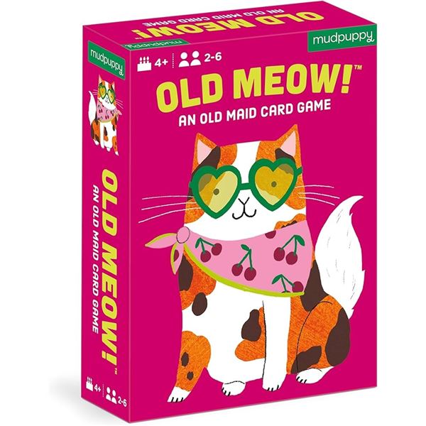 NEW MUDPUPPY "OLD MEOW AN OLD MAID CARD GAME"