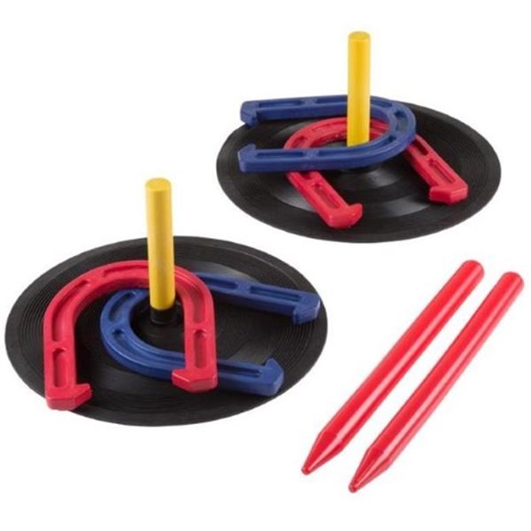 BRAND NEW HEY! PLAY! RUBBER HORSE SHOE GAME