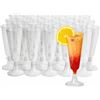 Image 1 : NEW MANTANA SILVER GLITTER CHAMPAGNE FLUTES SET OF