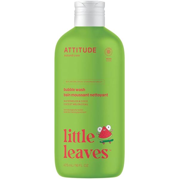 NEW 473ML ATTITUDE BUBBLE WASH WATERMELON & COCO