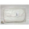 Image 1 : BRAND NEW WHITE CHECKERED MAKEUP BAG