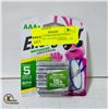 Image 1 : NEW 8PK ENERGIZER RECHARGE UNIVERSAL AAA BATTERIES