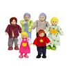 Image 1 : NEW HAPE HAPPY FAMILY 6 PC SET