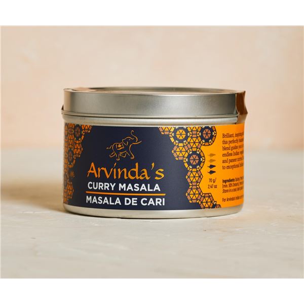 ARVINDAS CURRY MASALA SPICE BLEND 70G