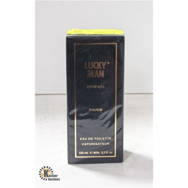 NEW SEALED LUCKY MAN ORIGINAL PARIS EAU DE