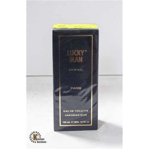 NEW SEALED LUCKY MAN ORIGINAL PARIS EAU DE