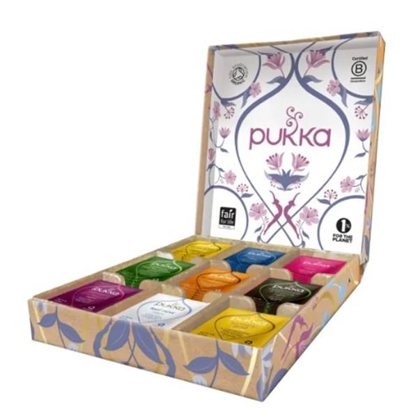 NEW 45 PACK OF PUKKA ORGANIC TEA, VARIETY PACK