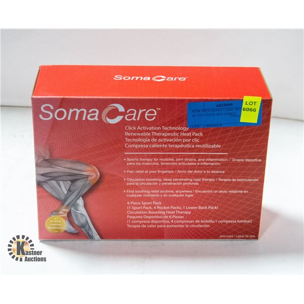 NEW 6PCS SOMA CARE SPORT CLICK ACTIVATION REUSABLE