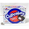 Image 1 : 12 HOSTESS CUPCAKES - CHOCOLATE FLAVOUR 480G PER