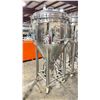 Image 2 : BREWHA EQUIPMENT CO. MAWP VESSEL 14 JACKETED STAINLESS STEEL COMMERCIAL BREWERY FERMENTATION TANK,