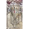 Image 2 : BREWHA EQUIPMENT CO. MAWP VESSEL 14 JACKETED STAINLESS STEEL COMMERCIAL BREWERY FERMENTATION TANK,