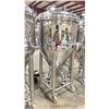 Image 2 : BREWHA EQUIPMENT CO. MAWP VESSEL 14 JACKETED STAINLESS STEEL COMMERCIAL BREWERY FERMENTATION TANK,