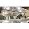 Image 2 : QUEST VAN-B.C. STAINLESS STEEL COMMERCIAL 3 TIER ILLUMINATED COUNTER TOP DISPLAY CASE *HAS CRACK*