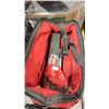 Image 2 : BLACK PLASTIC CRATE OF MILWAUKEE CORDLESS CIRCULAR SAW, CORDLESS IMPACT DRILL, CORDLESS DRILL,