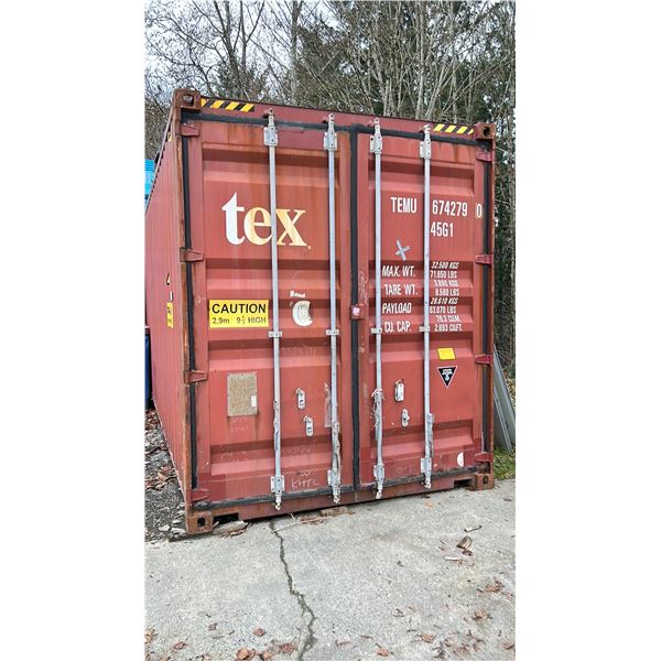 40' HIGH CUBE CONTAINER