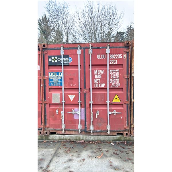 20' RED CONTAINER