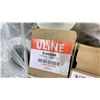Image 3 : SMALL PALLET OF 9X6" PLASTIC SHEETS. 5200/ROLL PLUS BOXES OF U-LINE FLAGGING TAPE
