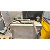 Image 3 : STEEL 26"W X 14"D X 38"H COMMERCIAL FUEL TANK WITH ASSORTED HOSES & VALVES