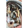 Image 3 : HEAVY DUTY COMMERCIAL PNEUMATIC DIAPHRAGM PUMP WITH ASSORTED HOSES & VALVES
