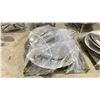 Image 2 : PALLET OF ASSORTED STAINLESS STEEL COMMERCIAL FILTER CAPS, STRAINER BASES / LIDS, & VENTING CAPS
