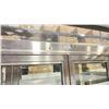 Image 2 : QUEST VAN-B.C. STAINLESS STEEL COMMERCIAL 3 TIER ILLUMINATED COUNTER TOP DISPLAY CASE