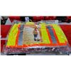Image 2 : 4 BOXES OF WASIP PIO AP-1522 HIGH VISIBILITY YELLOW JOB SITE SAFETY VESTS