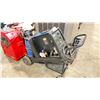 Image 1 : MILLER - MILLERMATIC 135 MOBILE WIRE FEED WELDER WITH GROUND CABLE, STINGER, HOSES, GAUGES, &