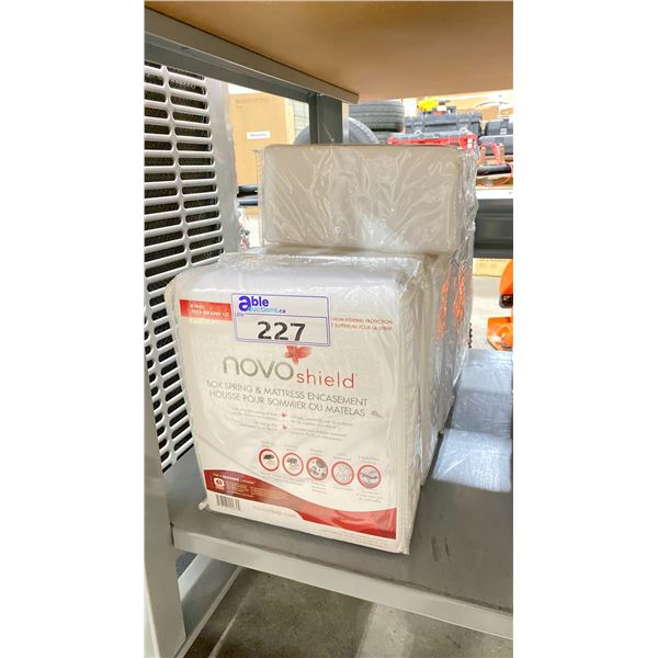 6 PREMIUM KING POLY MATTRESS / BOX SPRING COVERS