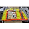 Image 2 : 4 BOXES OF WASIP PIO AP-1522 HIGH VISIBILITY YELLOW JOB SITE SAFETY VESTS