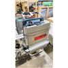 Image 2 : BOSCH 4100 INDUSTRIAL ELECTRIC 10" PORTABLE TABLE SAW ON BOSCH TS3000 MOBILE SAW STAND