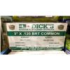 Image 2 : 12 BOXES OF ASSORTED 2 1/2" X .099 &  3" X .120 INDUSTRIAL COIL NAILS