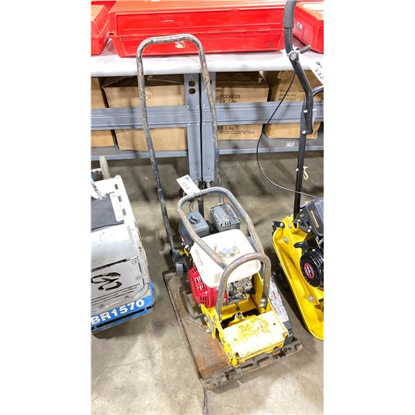 BOMAG BVP-18/45 YELLOW GAS POWERED WALK BEHIND INDUSTRIAL BED TAMPER