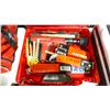 Image 2 : HILTI DX 2 INDUSTRIAL AIR ACTUATED GUN IN HARD TRANSPORT CASE & HILTI TE DRS-B ATTACHMENT KIT IN