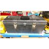 Image 2 : BLACK PLASTIC TOOL BOX WITH 2 COMMERCIAL PNEUMATIC CLAMP TOOL KIT