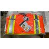 Image 2 : 3 BOXES OF PIONEER HIGH VISIBILITY INDUSTRIAL JOB SITE SAFETY JACKETS