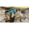 Image 2 : DEWALT SOFT TOOL BAG OF ASSORTED ELECTRIC BATTERY CHARGERS