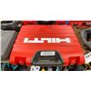 Image 2 : HILTI SR 30-A36 AVR CORDLESS RECIPROCATING SAW WITH CPC BATTERY & CHARGER IN HARD TRANSPORT CASE