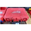 Image 2 : MILWAUKEE M12 CORDLESS PORTABLE PIPE REAMER WITH BATTERY IN HARD TRANSPORT CASE *NO BATTERY*