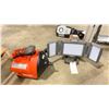 Image 2 : RIDGID K-30 ELECTRIC POWER SNAKE, RIDGID LED WORK LIGHT *NO BATTERY*, PORTER-CABLE TRIPOD WORK