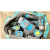 Image 2 : MAKITA SOFT TOOL BAG OF ASSORTED MAKITA ELECTRIC CORDLESS POWER TOOLS / CHARGERS