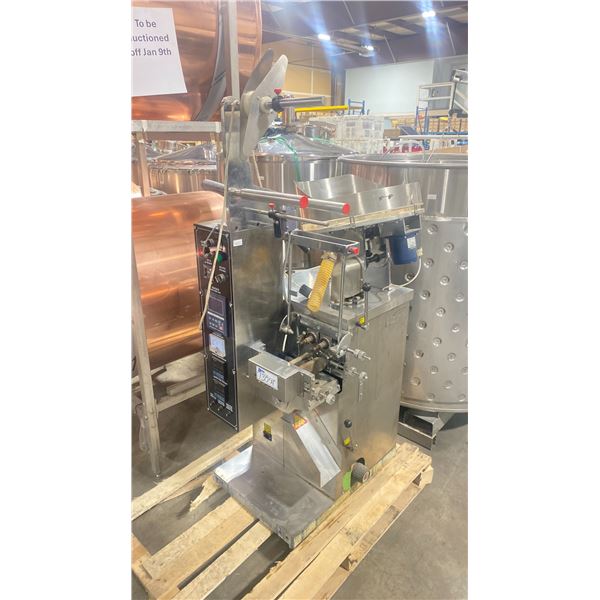 DXD-P40 STAINLESS STEEL COMMERCIAL FULLY AUTOMATIC 80-120 BAG SIZE MOBILE PACKAGING MACHINE WITH