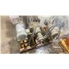 Image 1 : 3 COMMERCIAL STAINLESS STEEL BREW PUMPS ON STANDS