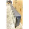 Image 2 : CHARAVECTOR CEEF00111BL BLACK METAL 70" RECESSED WALL MOUNTED ELECTRIC FIRE PLACE *IN BOX*
