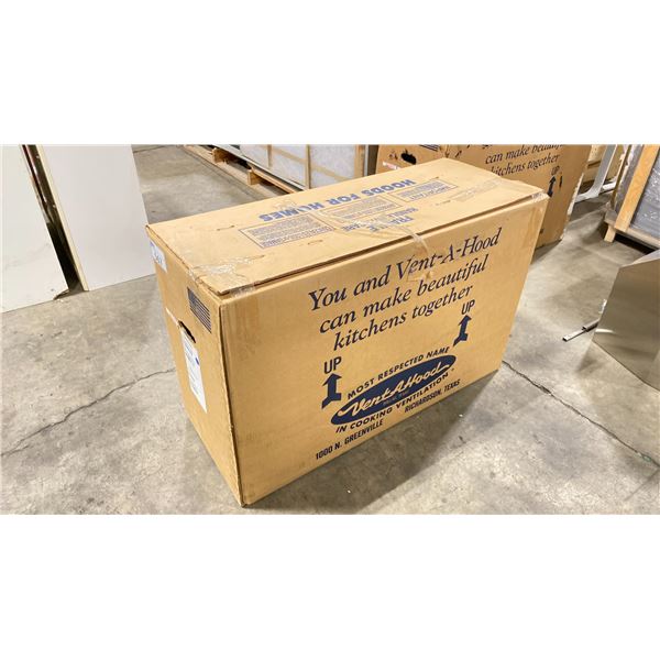 VENT-A-HOOD BH234SLD GS GREY METAL 34.4" MODERN ELECTRIC RANGE HOOD *IN BOX*