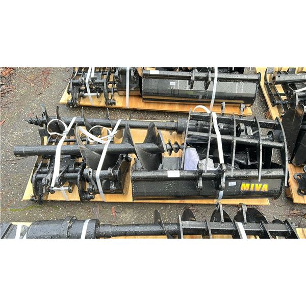 MIVA INDUSTRIAL MINI EXCAVATOR ATTACHMENT SET