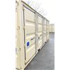 Image 2 : BEIGE 20' 67,200 MAX CAPACITY INDUSTRIAL TRANSPORT CONTAINER WITH DUAL SWING REAR DOOR,