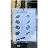 Image 2 : MIVA INDUSTRIAL MINI EXCAVATOR ATTACHMENT SET INCLUDING: 200MM BUCKET, 500MM BUCKET, 800MM BUCKET,