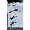 Image 2 : MIVA BLACK MINI EXCAVATOR 3PCS AUGER ATTACHMENT SET